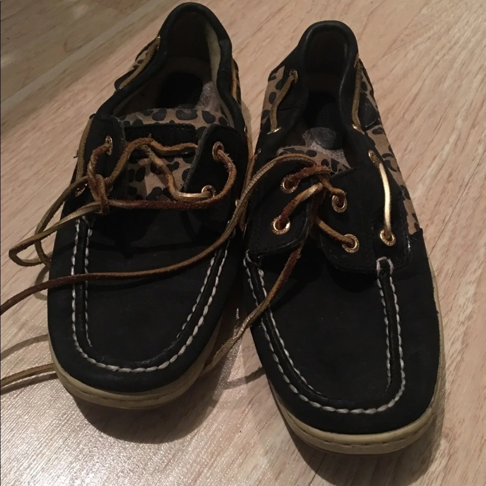 Sperry Sz 8.5  animal print